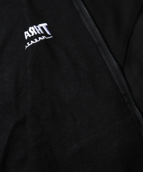 THRASHER(スラッシャー)の「【THRASHER/スラッシャー】ワンポイント刺繍 裏起毛 ジップアップパーカー(パーカー・メンズ・チャコールグレー/ブラック/ダークグリーン/グレー/レッド/カーキ/ブルー・L/XL/M)」の14枚目の写真