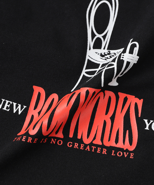 WISM(ウィズム)の「BOOK WORKS / ブックワークス BOOK WORKS T-SHIRT(Tシャツ/カットソー・メンズ・ブラック・LARGE/MEDIUM)」の4枚目の写真