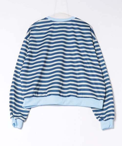 WEGO(ウィゴー)の「26AWマルチボーダーショート丈ロングTシャツ(Tシャツ/カットソー・レディース・その他4/その他2/その他1/その他3/その他5・MEDIUM/LARGE)」の11枚目の写真