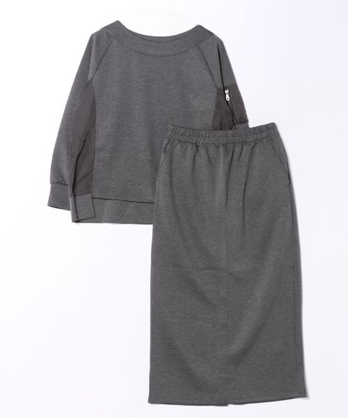 MAYSON GREY(メイソングレイ)の「ダンボールワークポケット付きスカートセットアップ(ワンピース・レディース・ブラック・M)」の19枚目の写真