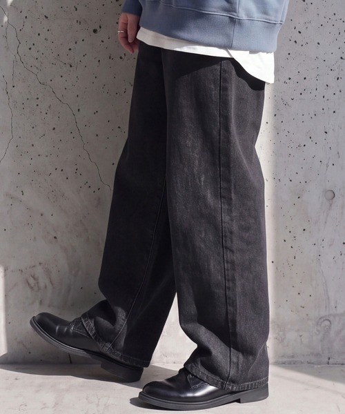 SELECT LEVERY(セレクトリベリー)の「こなれソフトカーブデニムパンツ(デニムパンツ・レディース・ブラック/グレー/ブルー/ワンウォッシュ・SMALL/MEDIUM/LARGE/X-LARGE)」の21枚目の写真