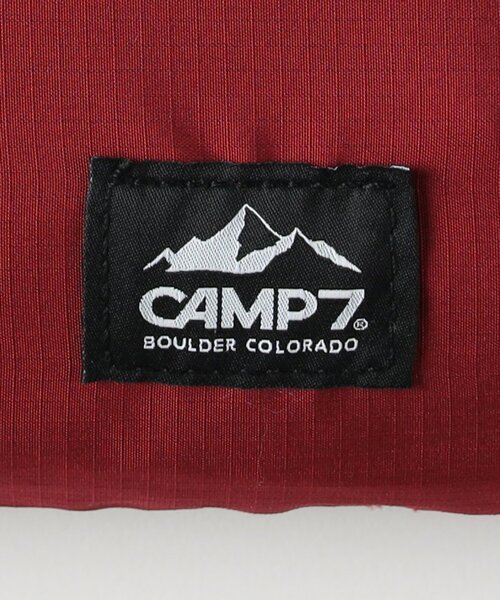 CAMP7(キャンプセブン)の「《軽量/A4対応/多ポケット》CAMP7 パッカブルリュックサック(バックパック/リュック・レディース・ボルドー/ブラック・99)」の11枚目の写真