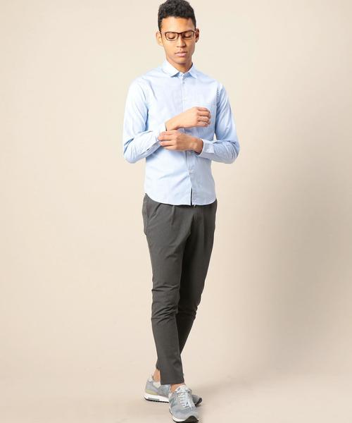 BEAUTY&YOUTH UNITED ARROWS（ビューティーアンドユースユナイテッドアローズ）の「BY ピンオックス レギュラーカラーシャツ◆（シャツ/ブラウス・メンズ・ホワイト/ライトブルー/ネイビー・X-SMALL/MEDIUM/LARGE/X-LARGE/SMALL）」の14枚目の写真