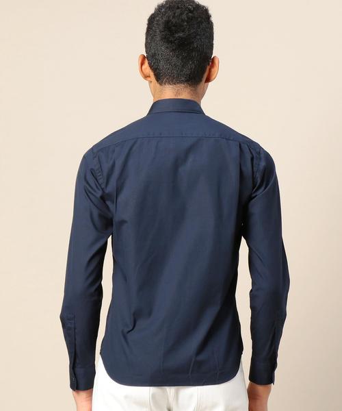 BEAUTY&YOUTH UNITED ARROWS（ビューティーアンドユースユナイテッドアローズ）の「BY ピンオックス レギュラーカラーシャツ◆（シャツ/ブラウス・メンズ・ホワイト/ライトブルー/ネイビー・X-SMALL/MEDIUM/LARGE/X-LARGE/SMALL）」の10枚目の写真