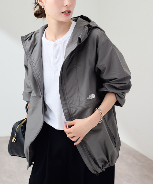 FRAMeWORK(フレームワーク)の「≪新色 / 追加≫THE NORTH FACE / ザノースフェイス COMPACT ジャケット(マウンテンパーカー・レディース・スミクロ・FREE)」の1枚目の写真