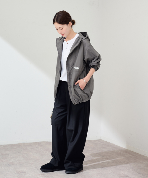 FRAMeWORK(フレームワーク)の「≪新色 / 追加≫THE NORTH FACE / ザノースフェイス COMPACT ジャケット(マウンテンパーカー・レディース・スミクロ・FREE)」の3枚目の写真