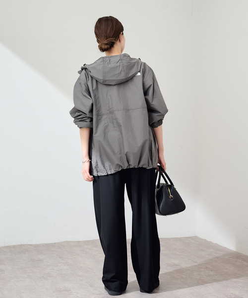 FRAMeWORK(フレームワーク)の「≪新色 / 追加≫THE NORTH FACE / ザノースフェイス COMPACT ジャケット(マウンテンパーカー・レディース・スミクロ・FREE)」の4枚目の写真