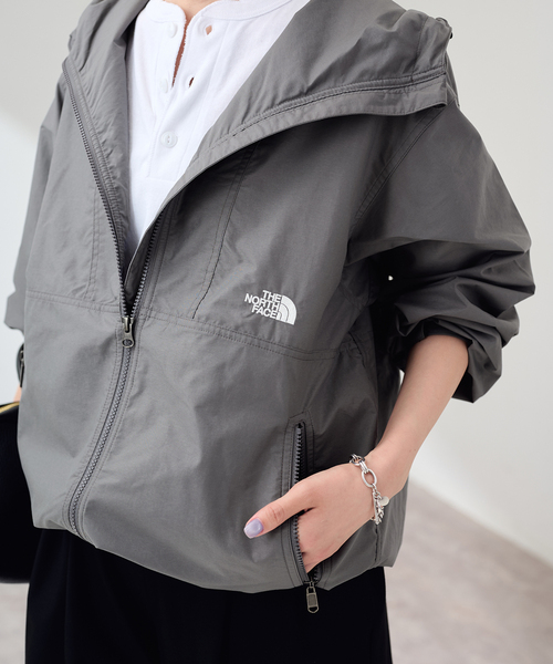 FRAMeWORK(フレームワーク)の「≪新色 / 追加≫THE NORTH FACE / ザノースフェイス COMPACT ジャケット(マウンテンパーカー・レディース・スミクロ・FREE)」の9枚目の写真