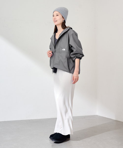 FRAMeWORK(フレームワーク)の「≪新色 / 追加≫THE NORTH FACE / ザノースフェイス COMPACT ジャケット(マウンテンパーカー・レディース・スミクロ・FREE)」の11枚目の写真