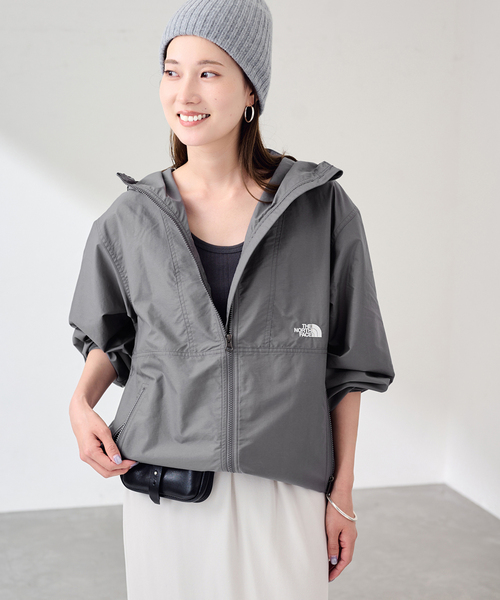 FRAMeWORK(フレームワーク)の「≪新色 / 追加≫THE NORTH FACE / ザノースフェイス COMPACT ジャケット(マウンテンパーカー・レディース・スミクロ・FREE)」の13枚目の写真