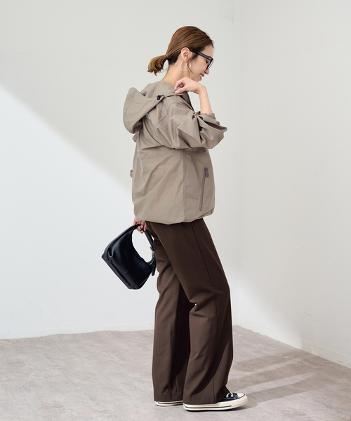FRAMeWORK(フレームワーク)の「≪新色 / 追加≫THE NORTH FACE / ザノースフェイス COMPACT ジャケット(マウンテンパーカー・レディース・スミクロ・FREE)」の18枚目の写真