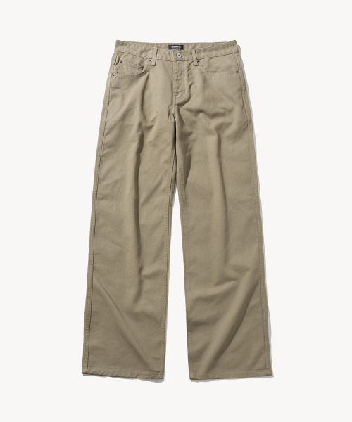 DENMADE（デンメイド）の「DEN762 Raw Routine ワイドチノ（グレーベージュ）（その他パンツ・メンズ・その他・S/M/L/XL）」の2枚目の写真