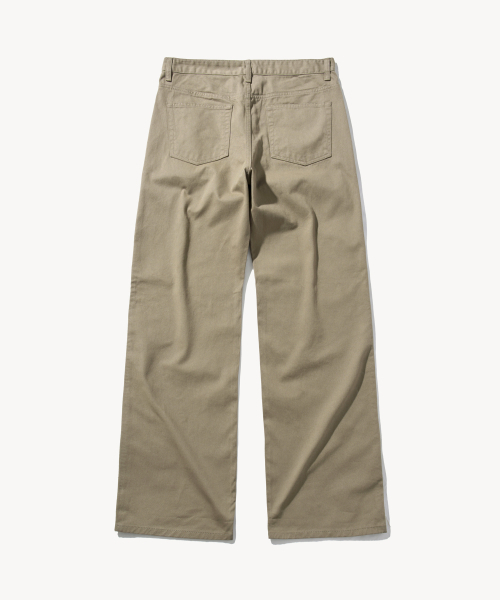 DENMADE（デンメイド）の「DEN762 Raw Routine ワイドチノ（グレーベージュ）（その他パンツ・メンズ・その他・S/M/L/XL）」の3枚目の写真