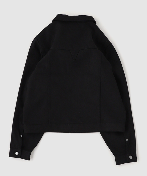 NO MAINTENANCE(ノーメンテナンス)の「NO MAINTENANCE / ノーメンテナンス 202XX TRUCKER JACKET(デニムジャケット・メンズ・ブラック・SMALL/MEDIUM)」の4枚目の写真