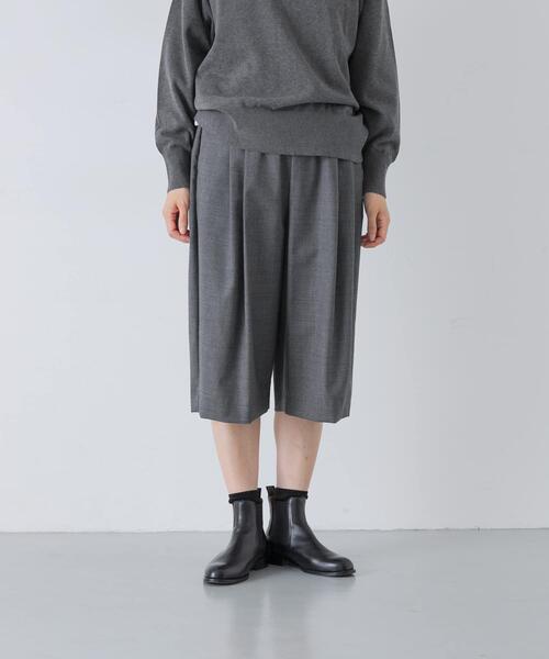かぐれ(カグレ)の「ウールハーフパンツ(その他パンツ・レディース・グレー/ネイビー・FREE)」の3枚目の写真