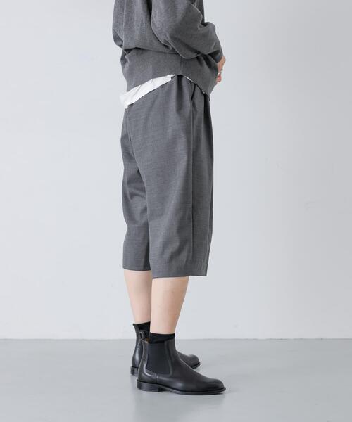 かぐれ(カグレ)の「ウールハーフパンツ(その他パンツ・レディース・グレー/ネイビー・FREE)」の6枚目の写真