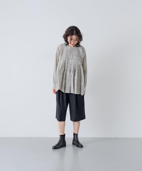 かぐれ(カグレ)の「ウールハーフパンツ(その他パンツ・レディース・グレー/ネイビー・FREE)」の16枚目の写真