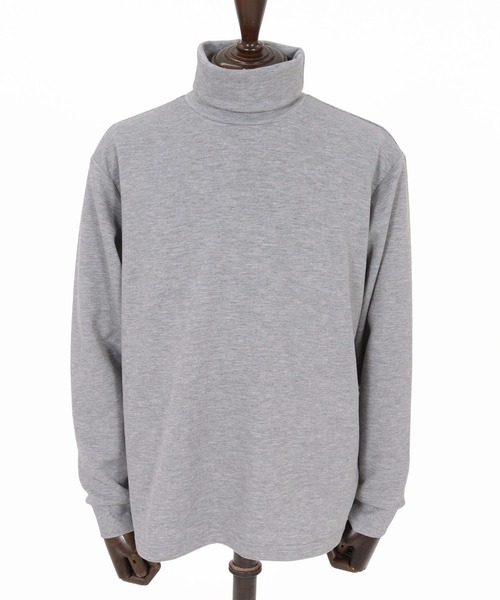 CAMBIO(カンビオ)の「mlt5899-ポンチタートルネックロンT(BP-BFA0158)(Tシャツ/カットソー・メンズ・グレー/ホワイト/ネイビー/ブラック・L/M/S)」の5枚目の写真