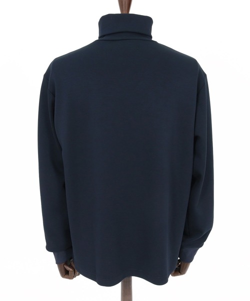 CAMBIO(カンビオ)の「mlt5899-ポンチタートルネックロンT(BP-BFA0158)(Tシャツ/カットソー・メンズ・グレー/ホワイト/ネイビー/ブラック・L/M/S)」の7枚目の写真