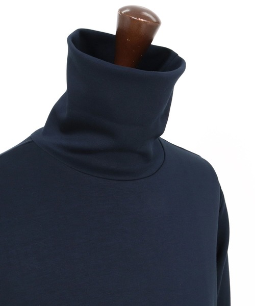 CAMBIO(カンビオ)の「mlt5899-ポンチタートルネックロンT(BP-BFA0158)(Tシャツ/カットソー・メンズ・グレー/ホワイト/ネイビー/ブラック・L/M/S)」の9枚目の写真