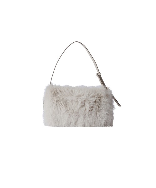 Her lip to（ハーリップトゥー）の「Faux Fur Top-Handle Bag（ハンドバッグ・レディース・ホワイト系/ブラウン系・FREE）」の22枚目の写真