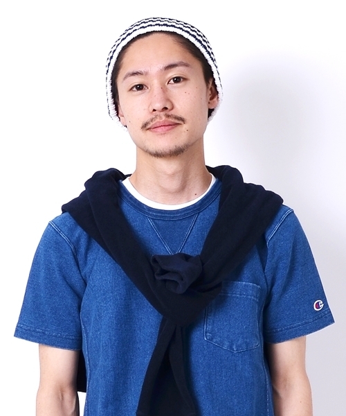 SHIPS（シップス）の「SC: SHIPS（シップス）"COOL MAX" リブ ニットキャップ（ニットキャップ/ビーニー・メンズ・ネイビー/ホワイト/オリーブ/ブルー/ダークブルー・ONE SIZE）」の5枚目の写真