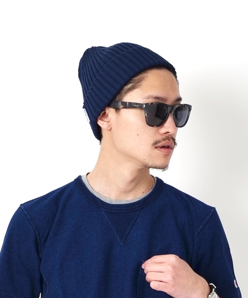 SHIPS（シップス）の「SC: SHIPS（シップス）"COOL MAX" リブ ニットキャップ（ニットキャップ/ビーニー・メンズ・ネイビー/ホワイト/オリーブ/ブルー/ダークブルー・ONE SIZE）」の3枚目の写真