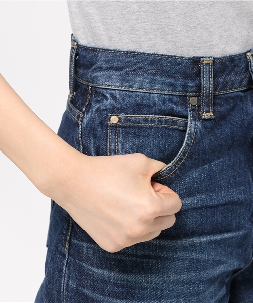 BLACK BY MOUSSY（ブラックバイマウジー）の「CAW blue Denim（デニムパンツ・レディース・ブルー・25inch/23inch/24inch/26inch）」の7枚目の写真