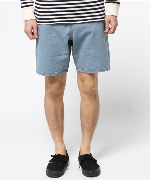 WEGO（ウィゴー）の「WEGO/スタンダードデニムショーツ（デニムパンツ・メンズ・ブラック/インディゴブルー/ライトインディゴブルー/ダークインディゴブルー/ホワイト・SMALL/LARGE/MEDIUM）」の18枚目の写真