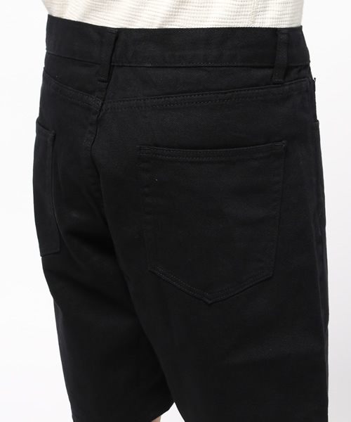 WEGO（ウィゴー）の「WEGO/スタンダードデニムショーツ（デニムパンツ・メンズ・ブラック/インディゴブルー/ライトインディゴブルー/ダークインディゴブルー/ホワイト・SMALL/LARGE/MEDIUM）」の10枚目の写真