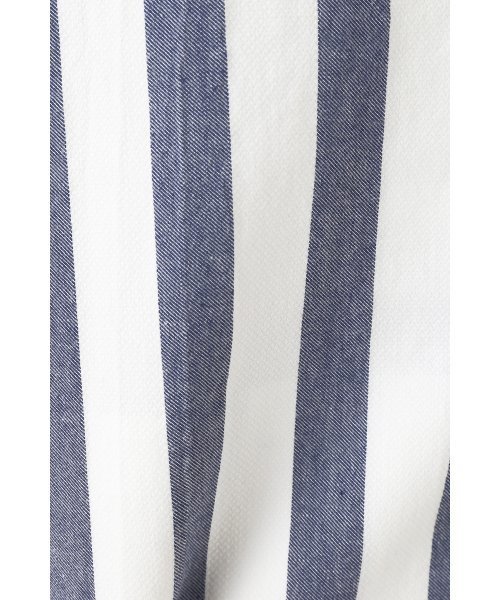 LIMITLESS LUXURY（リミットレスラグジュアリー）の「ストライプワンピース◆（ワンピース・レディース・グレー/ネイビー/サックスブルー・36/38）」の6枚目の写真
