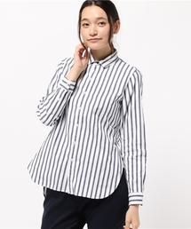 KICS DOCUMENT. | ヘビーOX インディゴ ストライプ ロングシャツ(シャツ/ブラウス)