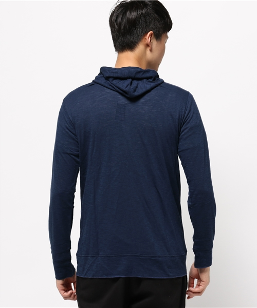 VENCEEXCHANGE（ヴァンスエクスチェンジ）の「スラブオルテガ刺繍パーカー          （パーカー・メンズ・ネイビー/オリーブ/ピンク・LARGE/MEDIUM）」の5枚目の写真