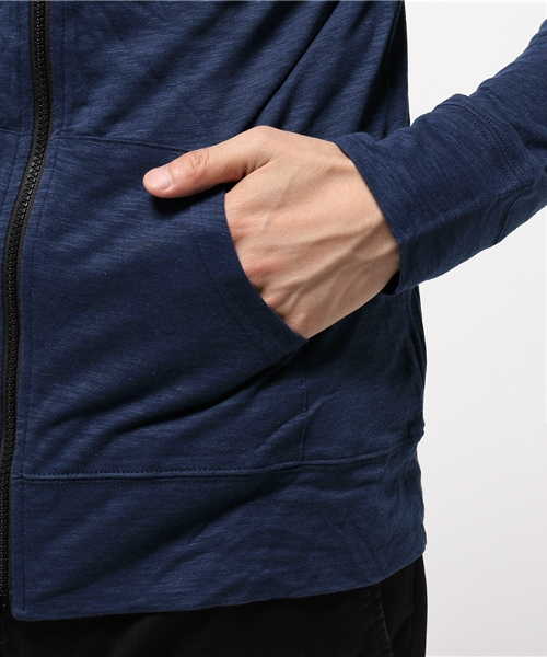 VENCEEXCHANGE（ヴァンスエクスチェンジ）の「スラブオルテガ刺繍パーカー          （パーカー・メンズ・ネイビー/オリーブ/ピンク・LARGE/MEDIUM）」の10枚目の写真