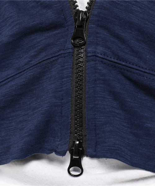 VENCEEXCHANGE（ヴァンスエクスチェンジ）の「スラブオルテガ刺繍パーカー          （パーカー・メンズ・ネイビー/オリーブ/ピンク・LARGE/MEDIUM）」の11枚目の写真