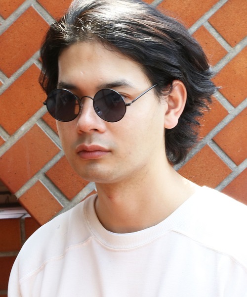 セール】丸メタルフレーム サングラス（サングラス）｜8(eight