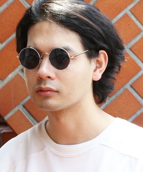 セール】丸メタルフレーム サングラス（サングラス）｜8(eight