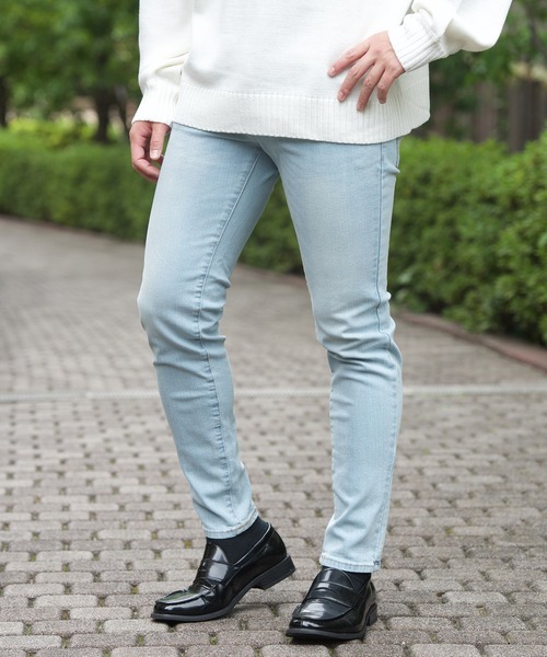セール ストレッチデニムスキニーパンツ デニムパンツ Spinns スピンズ のファッション通販 Zozotown