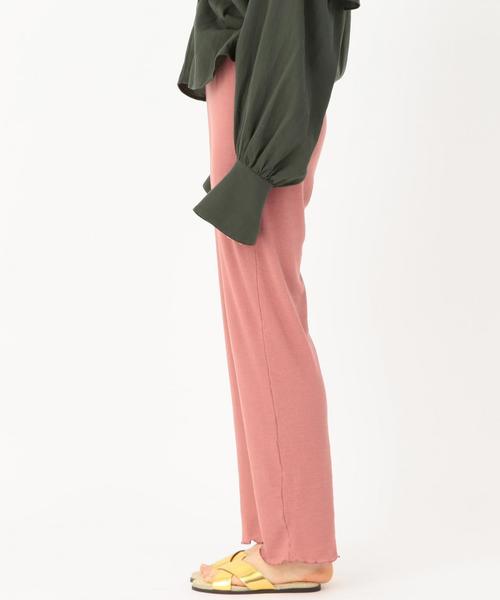 Another Edition（アナザーエディション）の「テレコイージーパンツ（その他パンツ・レディース・ベージュ/ピンク/ブラウン・フリー）」の5枚目の写真