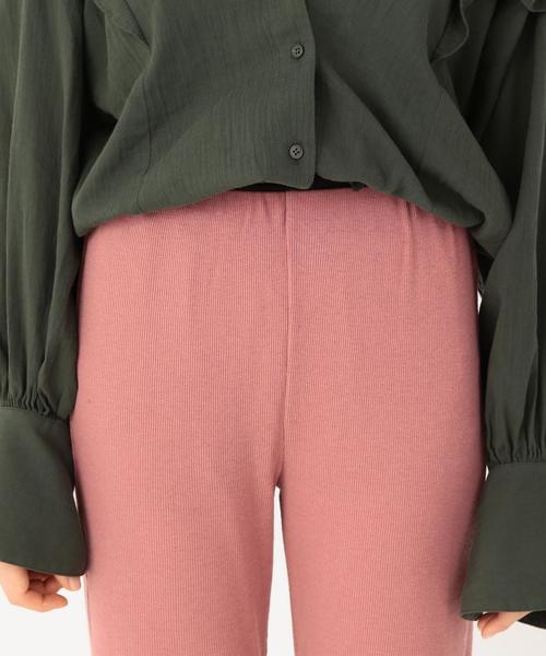 Another Edition（アナザーエディション）の「テレコイージーパンツ（その他パンツ・レディース・ベージュ/ピンク/ブラウン・フリー）」の7枚目の写真