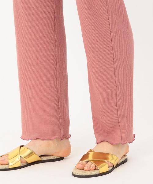 Another Edition（アナザーエディション）の「テレコイージーパンツ（その他パンツ・レディース・ベージュ/ピンク/ブラウン・フリー）」の10枚目の写真