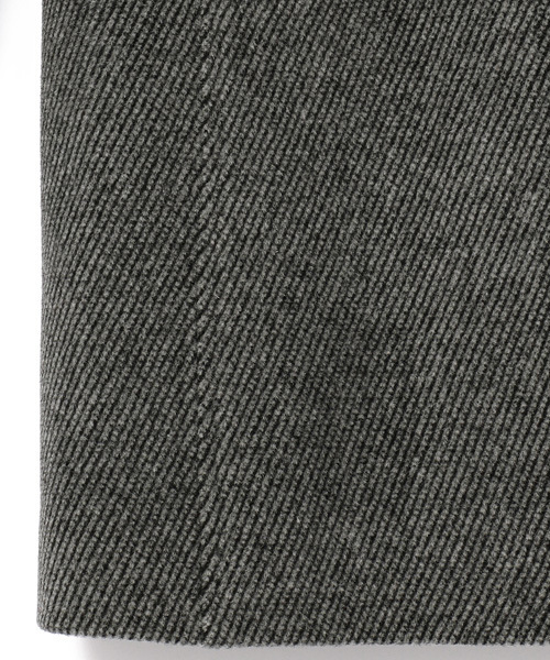 MEN'S BIGI（メンズビギ）の「【週刊文春11/16号】草刈正雄さん着用 スタンドカラーコート/カルゼメルトン（イタリアンファブリック）（チェスターコート・メンズ・ブラック系その他/ブラック/ブラウン/ネイビー/グレー・LL/L/S/SS/M）」の10枚目の写真