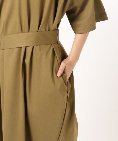 FIGARO Paris（フィガロパリ）の「トリコットマキシ丈シャツワンピース  