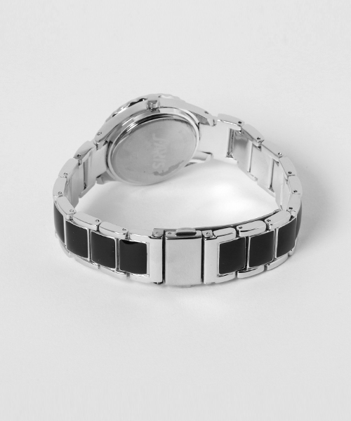 GeeRA（ジーラ）の「グラマラスデザインウォッチ（アナログ腕時計・レディース・ホワイト/ブラック・FREE）」の6枚目の写真