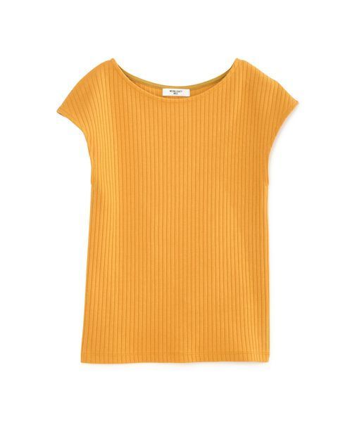 NATURAL BEAUTY BASIC(ナチュラルビューティーベーシック)の「コットンフライスプルオーバー(Tシャツ/カットソー・レディース・ホワイト系その他/ブラック/イエロー系その他・MEDIUM)」の21枚目の写真