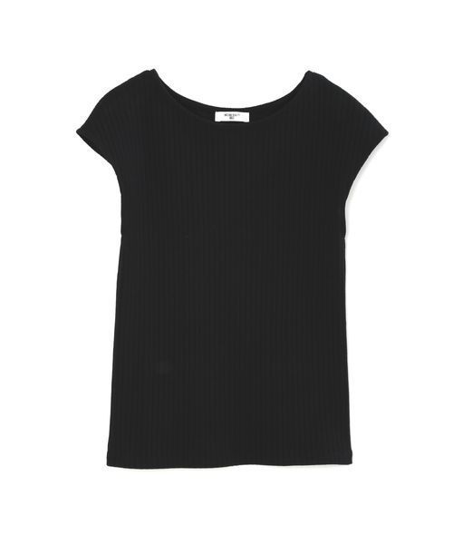 NATURAL BEAUTY BASIC(ナチュラルビューティーベーシック)の「コットンフライスプルオーバー(Tシャツ/カットソー・レディース・ホワイト系その他/ブラック/イエロー系その他・MEDIUM)」の17枚目の写真