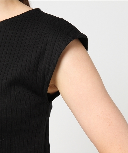 NATURAL BEAUTY BASIC(ナチュラルビューティーベーシック)の「コットンフライスプルオーバー(Tシャツ/カットソー・レディース・ホワイト系その他/ブラック/イエロー系その他・MEDIUM)」の10枚目の写真