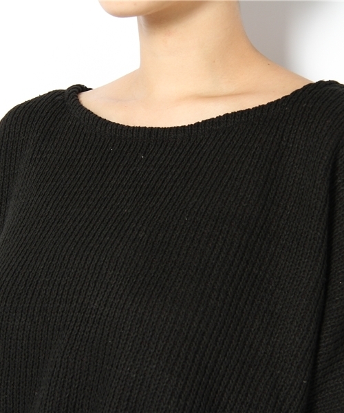 Chico（チコ）の「MIXニット×コクーンスカートワンピース（ワンピース・レディース・ベージュ/ダークグレー/ブラック/アイボリー/ベージュ系その他・FREE）」の13枚目の写真