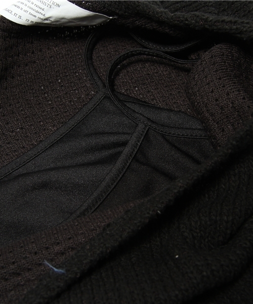 Chico（チコ）の「MIXニット×コクーンスカートワンピース（ワンピース・レディース・ベージュ/ダークグレー/ブラック/アイボリー/ベージュ系その他・FREE）」の11枚目の写真