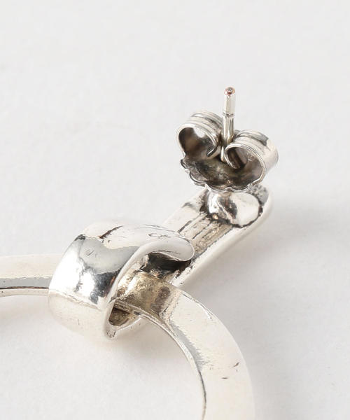 BEAUTY&YOUTH UNITED ARROWS（ビューティーアンドユースユナイテッドアローズ）の「＜VELATTI＞サークルピアス ο（ピアス（両耳用）・レディース・シルバー・FREE）」の5枚目の写真